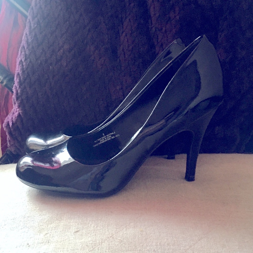 🖤💋Mossimo Black Patent Lthr sz. 6 Stilettos 👠